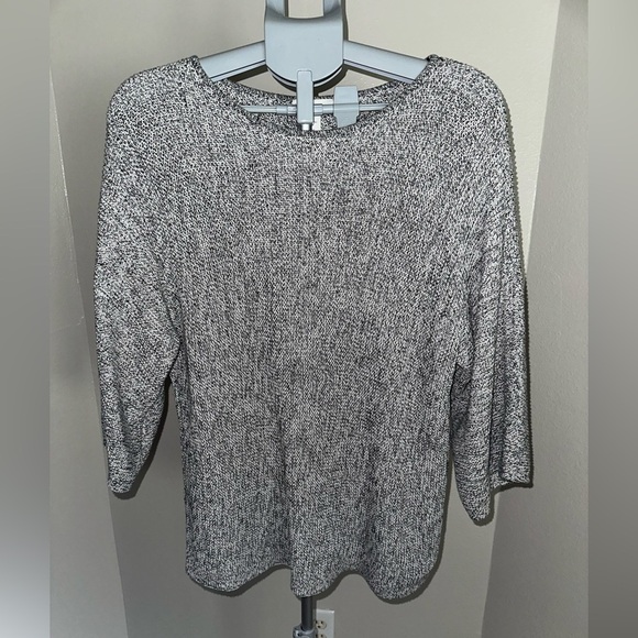 H&M Basic Oversize Wide Sleeve Gray Sweater - Picture 1 of 4